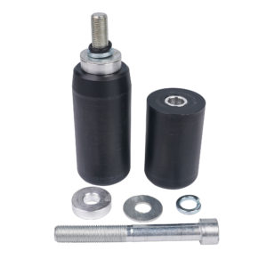 BikeTek Black STP Crash Protector For Yamaha TDM900