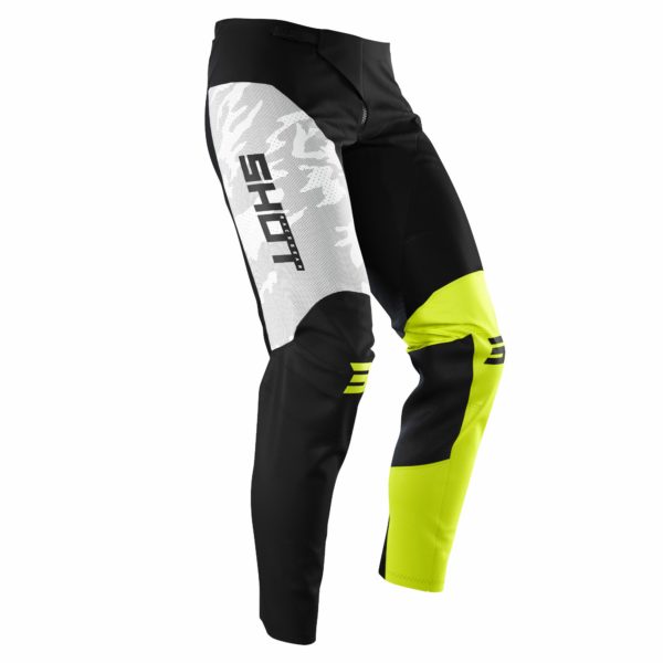 Shot Contact Pants Camo Neon Yellow ( 30''/ Extra Small ) - Image 3
