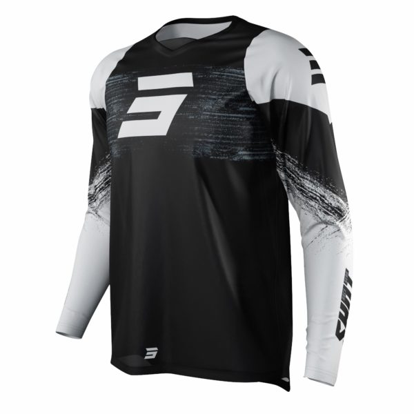 Shot Raw Jersey Burst Black (Small)