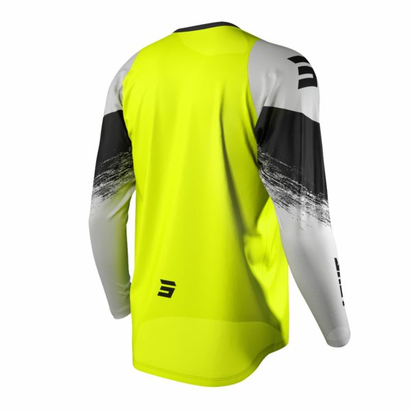 Shot Raw Jersey Burst Neon Yellow (Small) - Image 2