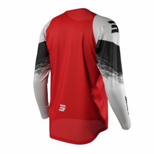 Shot Raw Jersey Burst Red (Medium)