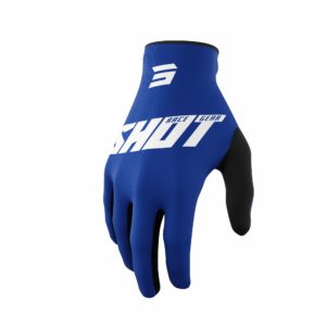 Shot Raw Gloves Burst Blue – Medium