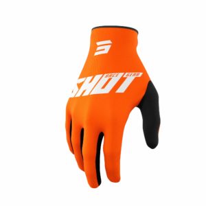 Shot Raw Gloves Burst Orange – Medium