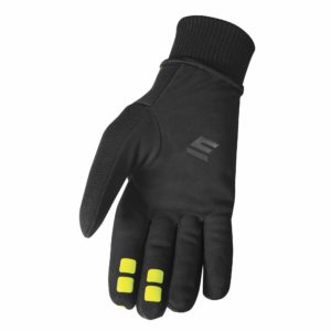 Shot Climatic 2.0 Waterproof MX Gloves Black Neon Yellow (Medium / Size 9)