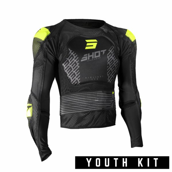 Shot Airlight 2.0 Youth/Kid Protective Jacket - SMALL