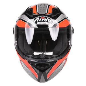 Airoh Helmet Movement S Full Face – Steel Orange Gloss – S