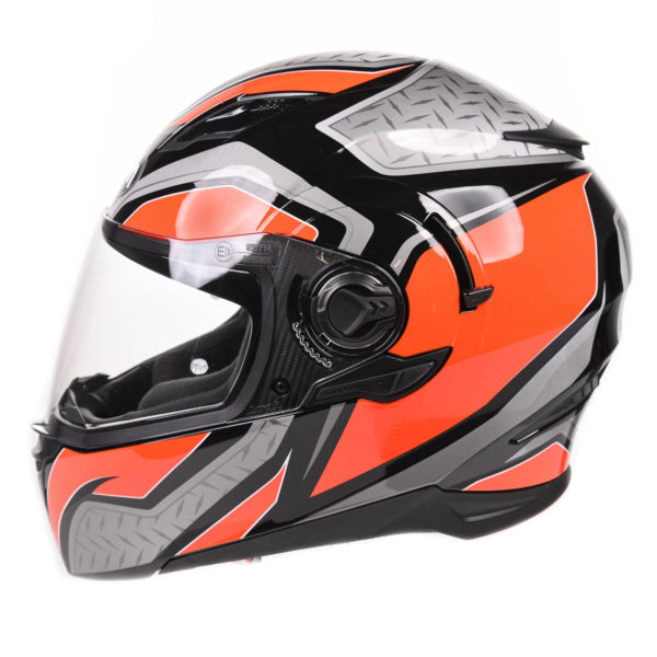 Airoh Helmet Movement S Full Face - Steel Orange Gloss - S - Image 3