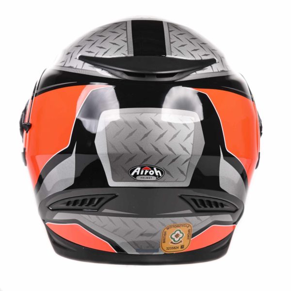 Airoh Helmet Movement S Full Face - Steel Orange Gloss - S - Image 5