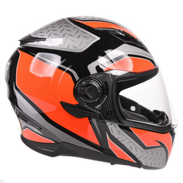 Airoh Helmet Movement S Full Face - Steel Orange Gloss - S - Image 7