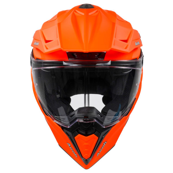 Airoh Commander Adventure Helmet - Orange Fluo Matt - M - Image 6