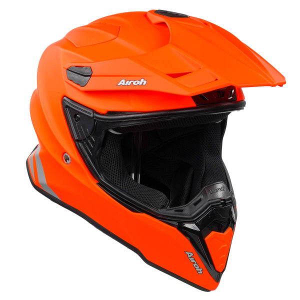 Airoh Commander Adventure Helmet - Orange Fluo Matt - M - Image 10