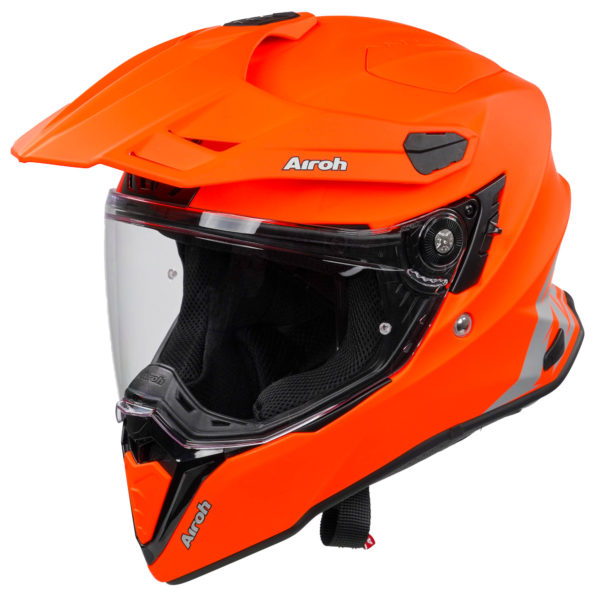Airoh Commander Adventure Helmet - Orange Fluo Matt - M - Image 13