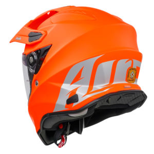 Airoh Commander Adventure Helmet – Orange Fluo Matt – M