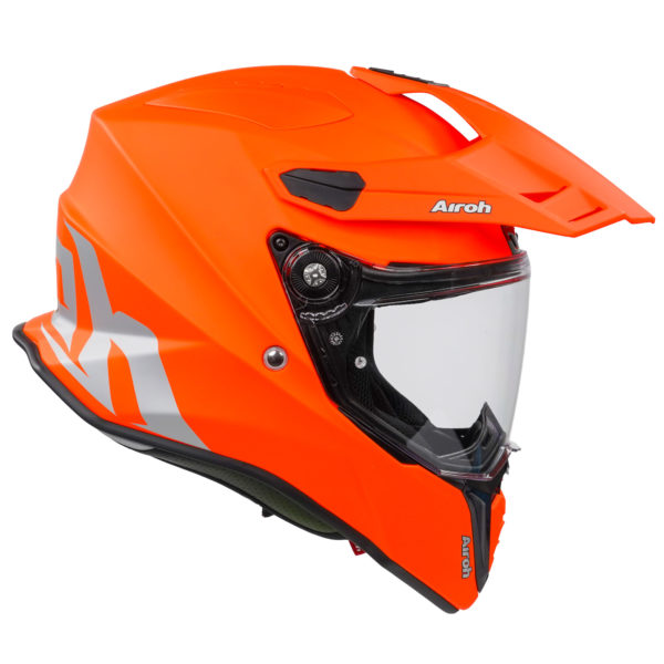Airoh Commander Adventure Helmet - Orange Fluo Matt - M - Image 4