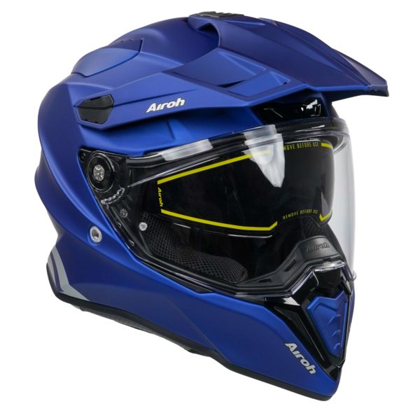 Airoh Commander Adventure Helmet - Blue Matt - L - Image 6