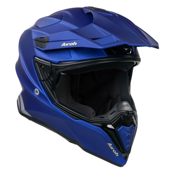 Airoh Commander Adventure Helmet - Blue Matt - L - Image 12