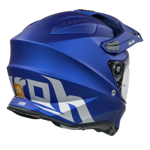Airoh Commander Adventure Helmet - Blue Matt - L - Image 3