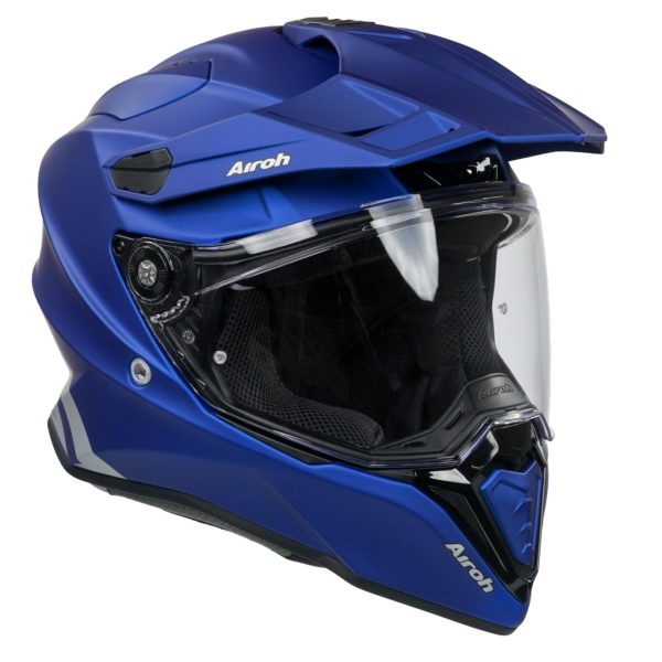 Airoh Commander Adventure Helmet - Blue Matt - L - Image 5
