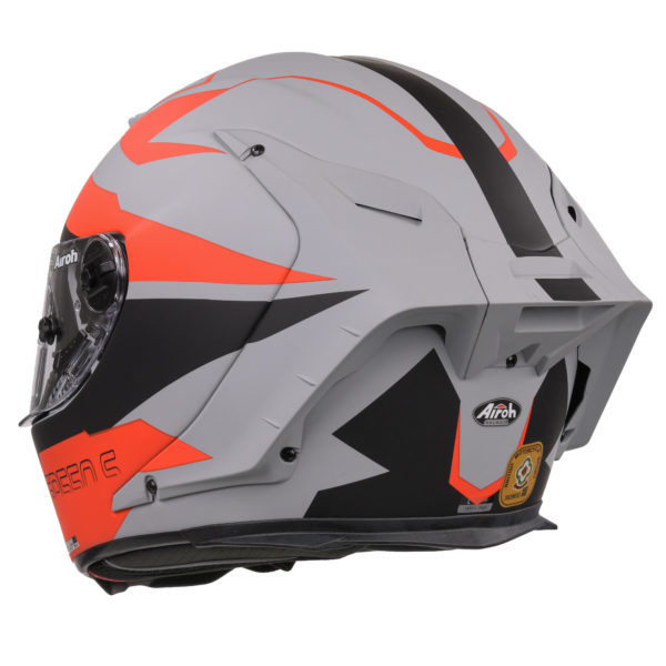 Airoh GP550S Full Face Helmet - Vektor Orange Matt - XL - Image 4