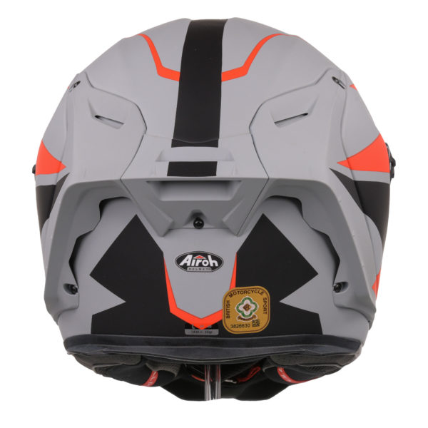 Airoh GP550S Full Face Helmet - Vektor Orange Matt - XL - Image 5