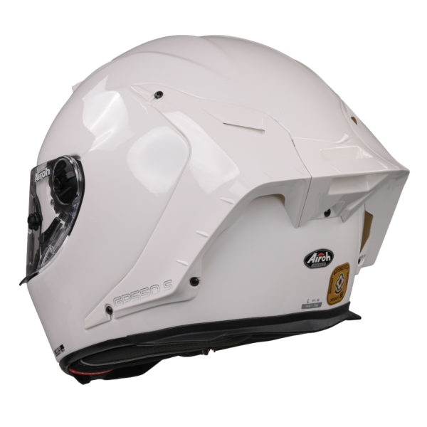 Airoh GP550S Full Face Helmet - Color White Gloss - XL - Image 4
