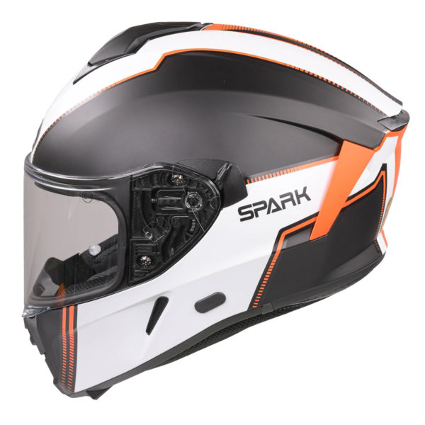 Airoh Spark Flow Helmet - ORANGE MATT (Extra Small) - Image 15