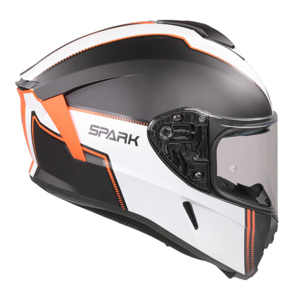 Airoh Spark Flow Helmet - ORANGE MATT (Extra Small) - Image 14