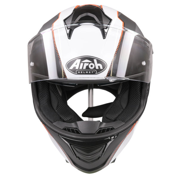 Airoh Spark Flow Helmet - ORANGE MATT (Extra Small) - Image 9