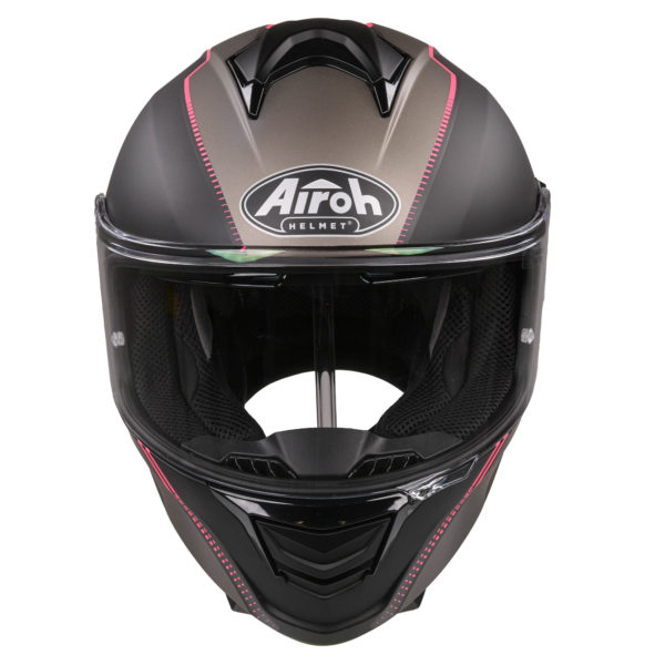 Airoh Spark Flow Helmet - Black/Pink MATT (Extra Small)