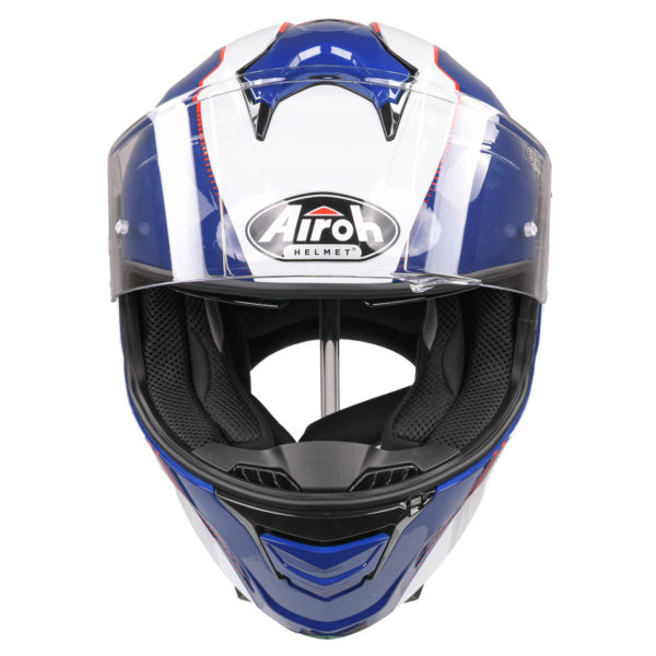 Airoh Spark Flow Helmet - Blue/Red (Extra Small) - Image 9