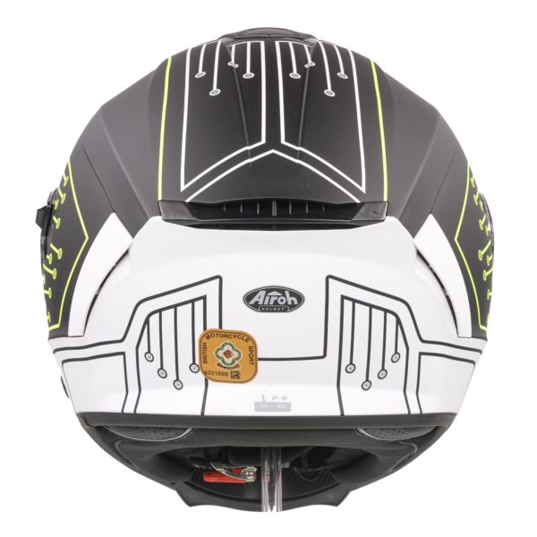 Airoh Spark Flow Helmet - Black Circuit MATT (Small) - Image 5