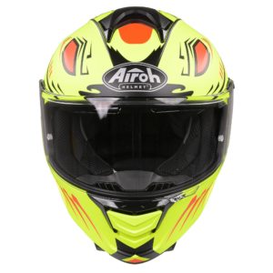Airoh Spark Flow Helmet – Matt Yellow Fluro Vibe (Small)