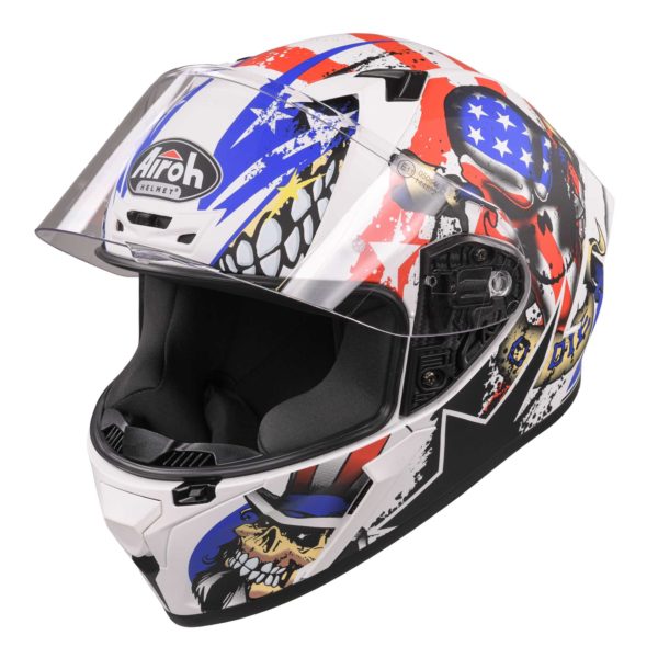 Airoh Valor Full Face Helmet - Uncle Sam Matt - XS - Image 10