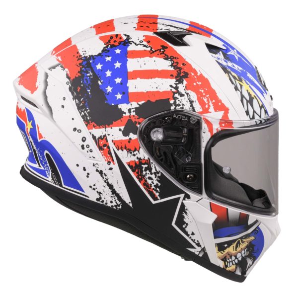 Airoh Valor Full Face Helmet - Uncle Sam Matt - XS - Image 14