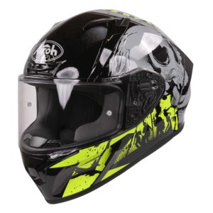 Airoh Valor Full Face Helmet – Akuna Yellow Gloss – XS
