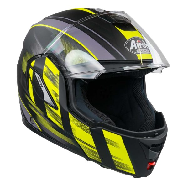 Airoh Rev19 Flip Helmet - Ikon Yellow Matt - S - Image 12