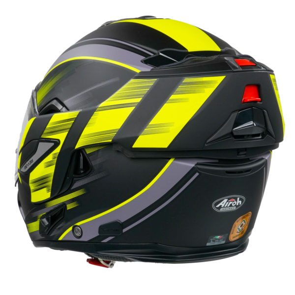 Airoh Rev19 Flip Helmet - Ikon Yellow Matt - S - Image 8