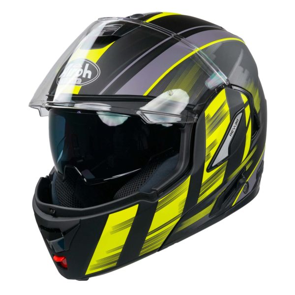 Airoh Rev19 Flip Helmet - Ikon Yellow Matt - S - Image 9