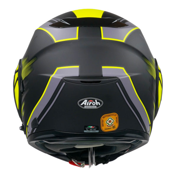 Airoh Rev19 Flip Helmet - Ikon Yellow Matt - S - Image 5