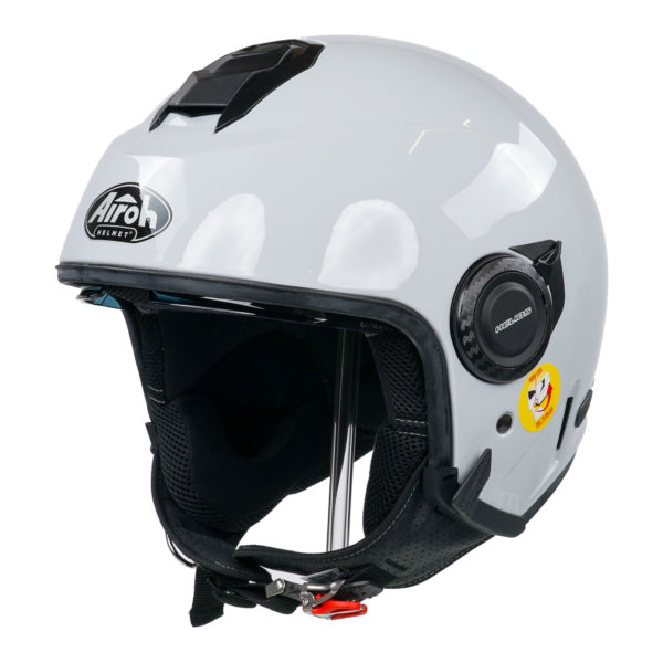 Airoh Helios Jet Helmet - Color Concrete Grey Gloss - M - Image 13