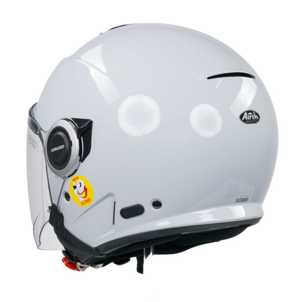 Airoh Helios Jet Helmet - Color Concrete Grey Gloss - M - Image 4