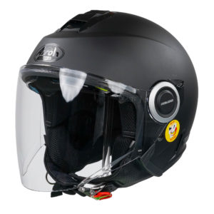 Airoh Helios Jet Helmet – Color Black Matt – M