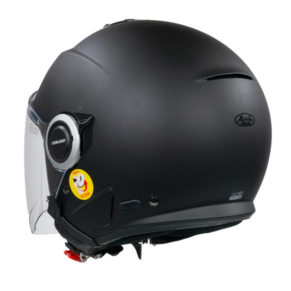 Airoh Helios Jet Helmet - Color Black Matt - M - Image 4