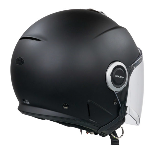 Airoh Helios Jet Helmet - Color Black Matt - M - Image 6
