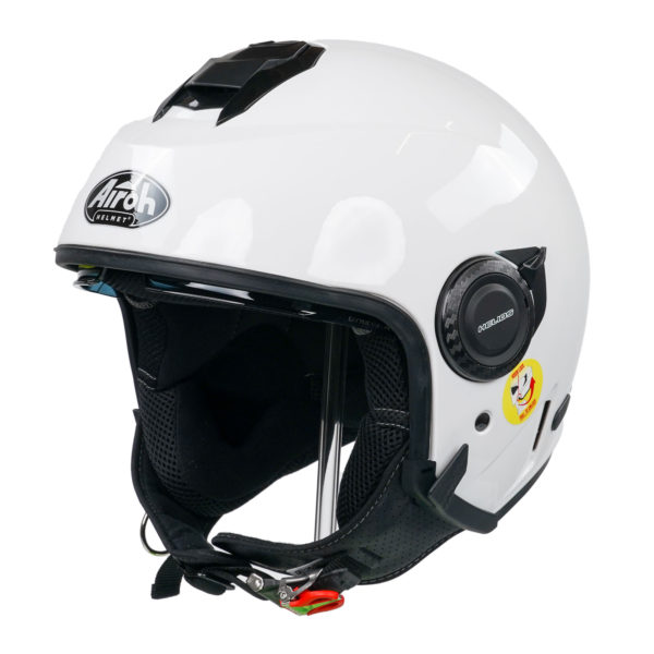 Airoh Helios Jet Helmet - Color White Gloss - L - Image 15
