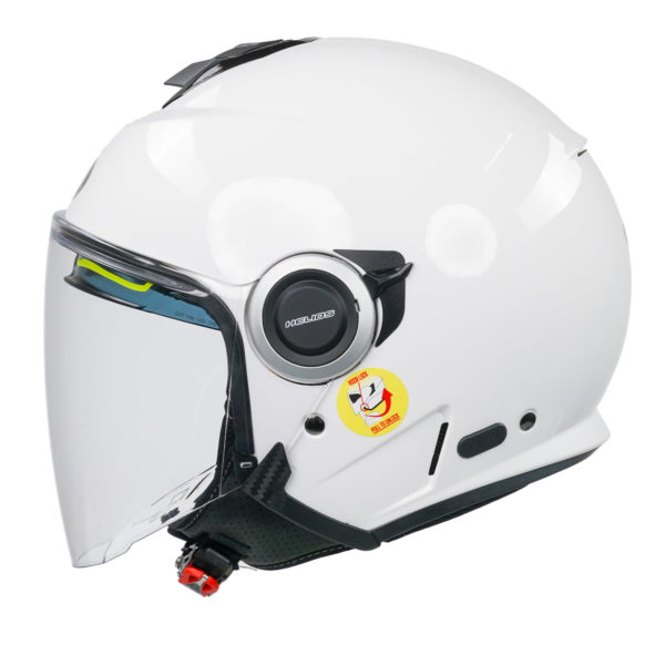 Airoh Helios Jet Helmet - Color White Gloss - L - Image 14