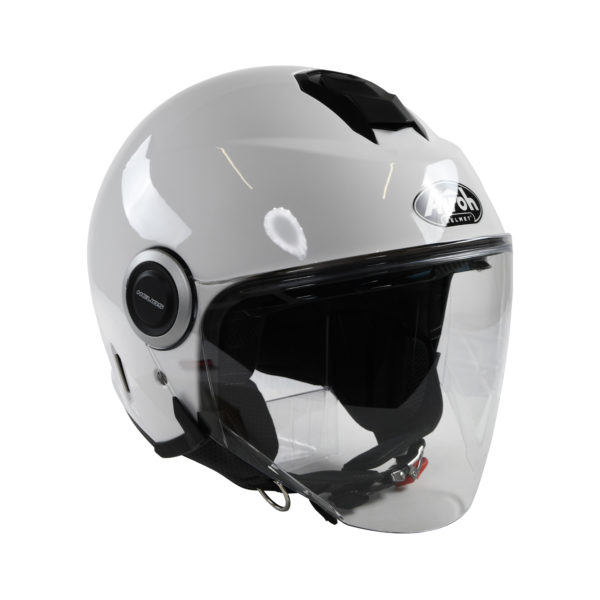 Airoh Helios Jet Helmet - Color White Gloss - L