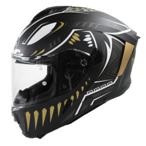 Airoh Spark Flow Helmet – Matt Black Vibe (Small)
