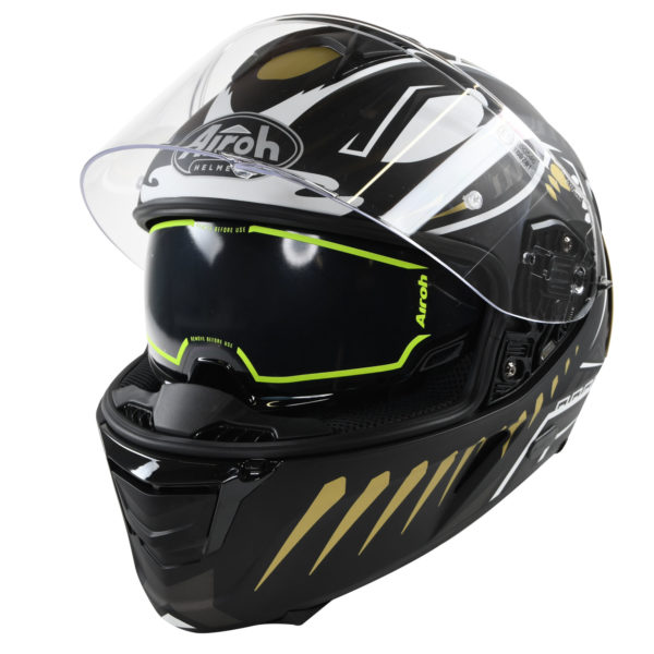 Airoh Spark Flow Helmet - Matt Black Vibe (Small) - Image 4