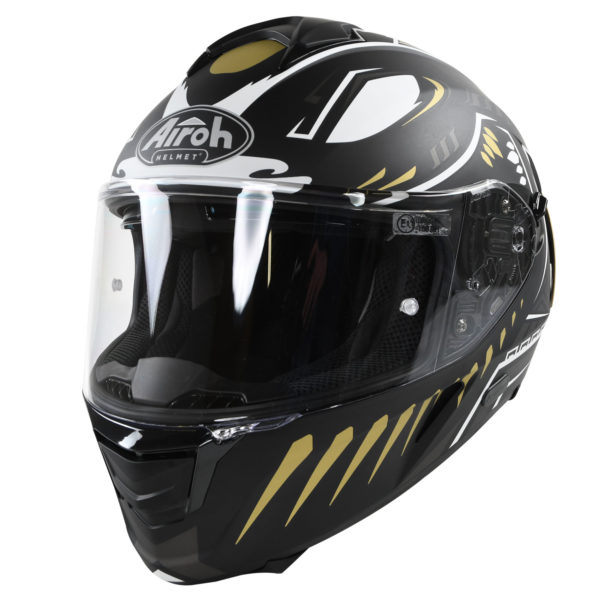 Airoh Spark Flow Helmet - Matt Black Vibe (Small) - Image 3
